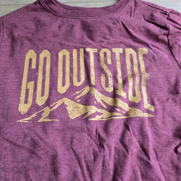 EUC Little Boy Set of 2 Cat & Jack Long Sleeve T-shirts Outdoors Graphic tee - Picture 7 of 9